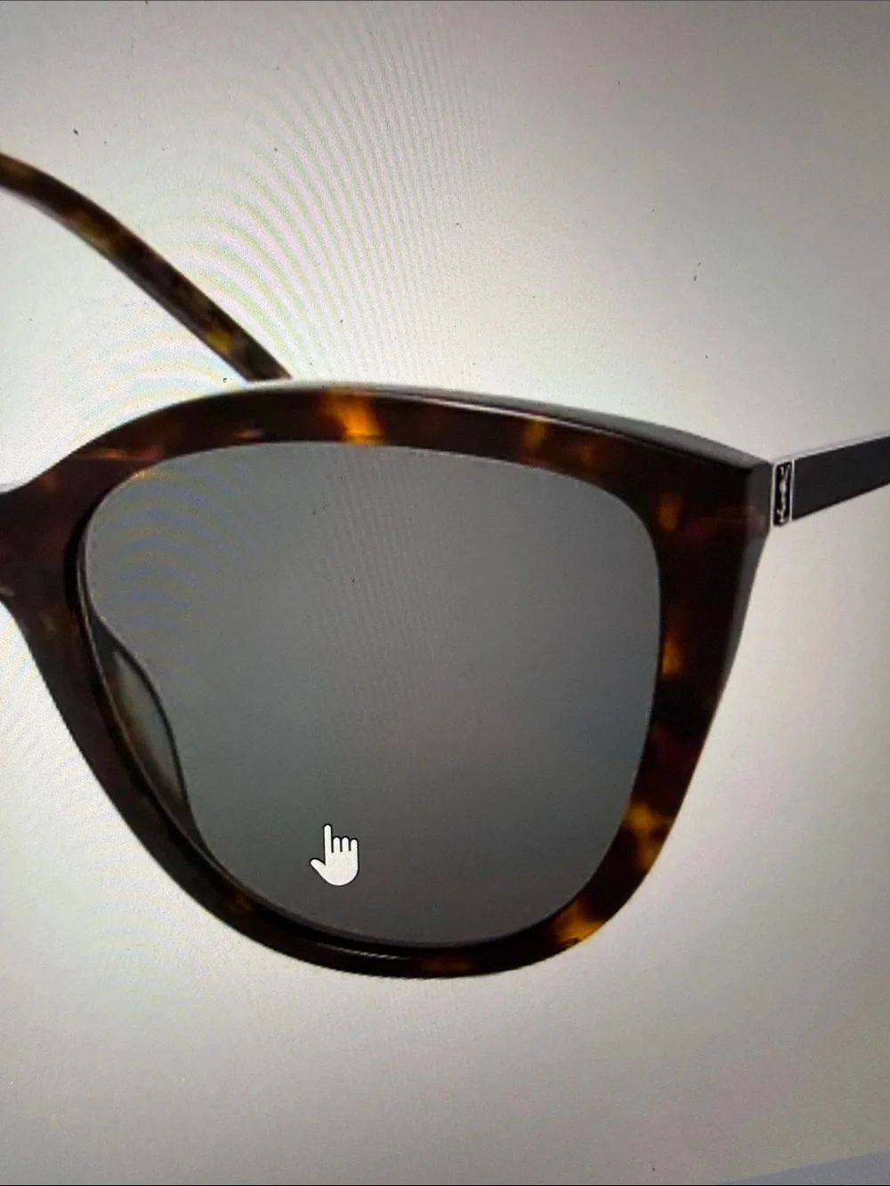 Saint Laurent Women SL-M70 003 Havana Silver Grey